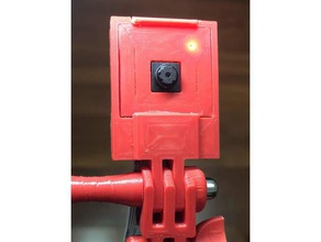 raspberry pi cam v13 case gopro mount camera freecad raspicam 3d print model - Mito3D