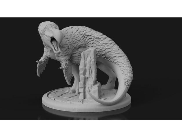 dodorex axebeak oyuncak oyun aksesuarlar 28 mm dnd gübre dungeons dragons wargame wargames wargaming 3D print model - Mito3D