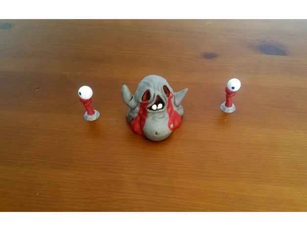 la météorisation vidéo jeux binding isaac ce fuck soigné 3D print model - Mito3D