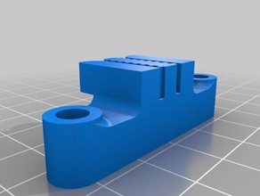 gt-2 belt holder x-axis above 3d printer parts anet e10 mod upgrade e12 3d print model - Mito3D