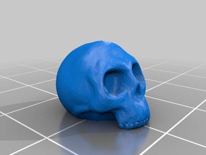 tiny skull extruder indicator 3d printer extruders 3d print model - Mito3D