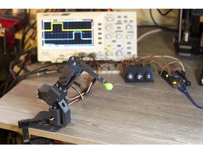 robotic arm servomotors engineering 3d print model - Mito3D