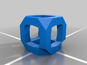 fresco cubo arte 3d print model - Mito3D