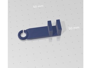 guia filamento remix - longo de 3d a impressora os acessórios anet a8 mods partes do cabo 3d print model - Mito3D