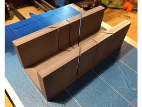 hobby saw miter box 3d print model - Mito3D