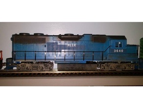 weaver gp38-2 fuel tank models model railroad trains 3d print model - Mito3D