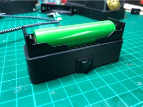 tp4056 18650 Ladegerät power bank gadgets Akku Batterie-Halter powerbank 3d print model - Mito3D