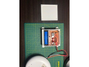 project box 50x70pcb 18650 electronics case esp8266 lipo holder mountable pcb projectbox protoboard 3d print model - Mito3D