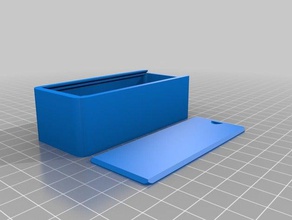 meine angepasste Runde box mit Deckel Container 3d print model - Mito3D