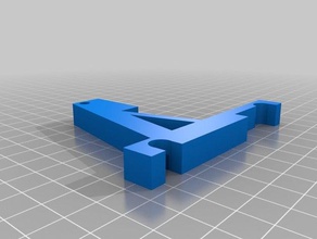 micrometer rail mount mk 42 3d printer parts davinci 10 xyz 3d print model - Mito3D