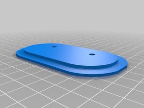 flsun qquniversal urss placa de montagem 3d a impressora os acessórios grampo delta qq spool titular suporte rolo final do 3d print model - Mito3D