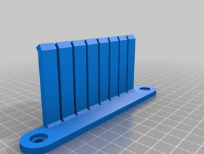 7 cavalier rack outil de les titulaires boîtes personnalisé 3d print model - Mito3D