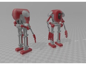 star wars force s'éveille hurid-327 maz kanatas jardinier droid jouet jeu accessoires 3d print model - Mito3D