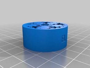 my customized gear bearing3 parts 3d print model - Mito3D