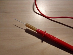 aguja de punta del multímetro la sonda electrónica 3d print model - Mito3D