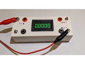 alta precisão amperímetro gabinete eletrônica amperemeter 3d print model - Mito3D