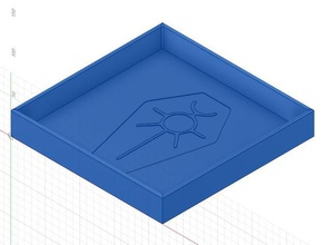 dice tray necron toy game accessories 40k necrons tabletop wargaming warhammer40k warhammer wh40k 3d print model - Mito3D