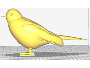 robin animais 3d print model - Mito3D
