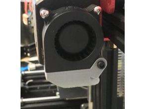 creality cr-10s pro conducto del ventilador fácil de impresión más seguro 3d la impresora accesorios cr10s 3d print model - Mito3D