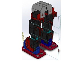 robot bipedo 3d impresión 3d print model - Mito3D