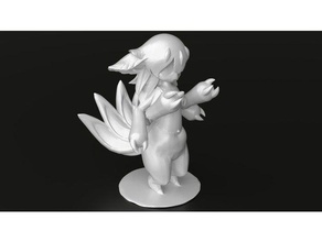 faputa made abyss sculptures figure figurine madeinabyss mia 3d print model - Mito3D