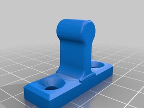 Tür-Verriegelung 90 Grad-remix Haushalt Schrank-Riegel 3d print model - Mito3D