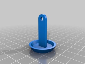 eds customized small mushroom anchor outdoor garden 3d print model - Mito3D