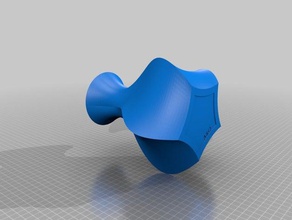 vase kontrovex decor 3d print model - Mito3D