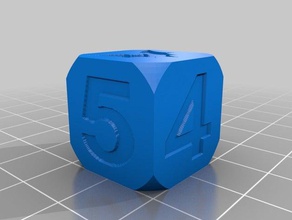my customized ultimate configurable vampire army d6 dice 3d print model - Mito3D