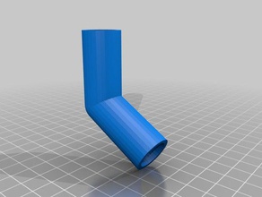 joelho de 40 comprimento mais grosso partes personalizado 3d print model - Mito3D