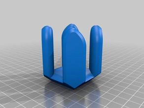 suporte de vela arte 3d print model - Mito3D