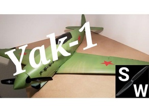 scratchwarbirds yak-1 altri fallegon aereo rc 3d print model - Mito3D