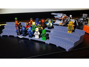 lego Stadyumu colosseum stand ekran minifigure inşaat oyuncaklar yapı taşları uyumlu mini figürü Minyatürler 3d print model - Mito3D