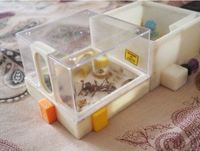 arena modular granja de hormigas las mascotas antfarm formicarium 3d print model - Mito3D