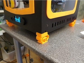 monoprice maker último wanhao d6 amortiguador de vibraciones en los pies 3d la impresora accesorios 3d print model - Mito3D