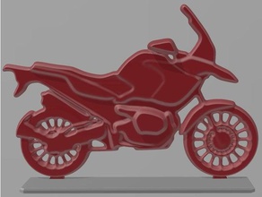 deskthe dokuzuncu bir bisiklet araç model motosiklet ölçek ölçekli 3d print model - Mito3D