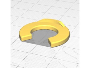 clips gond volets ménage 3d print model - Mito3D