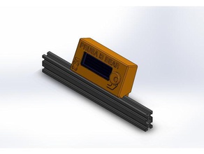 prusa i3 trägt upgrade g3d lcd-Abdeckung Drucker Teile bearcontest01 gadgets3d Halter lcd-Gehäuse lcd-Halter lcd-Halterung 3d print model - Mito3D