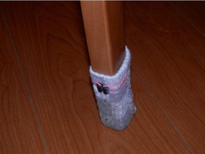 Stuhl Socken spannen Haushalt versorgt minimal minimalistisch das Gummiband Gummi-band 3d print model - Mito3D