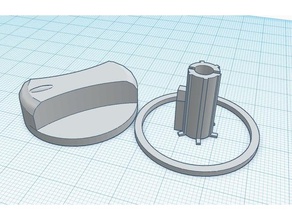 knob vaillant atmomag bathroom 3d print model - Mito3D