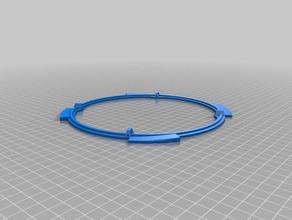 vax motor filter clamp replacement parts 3d print model - Mito3D
