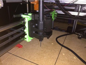 3d core xy printer mini drill extensor holder support v01 printing 3d print model - Mito3D