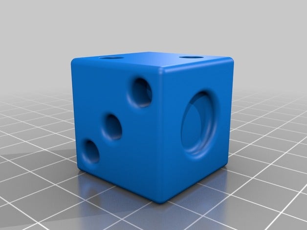 los dados 3d impresión 3D print model - Mito3D