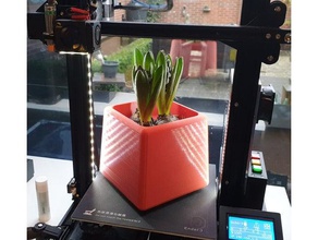 plant pot decor flowerpot flower 3d print model - Mito3D