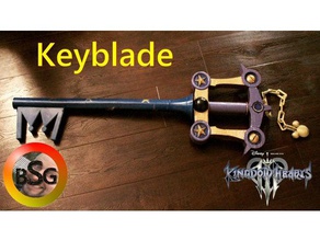keyblade kingdom hearts 3 video giochi cosplay prop 3d print model - Mito3D