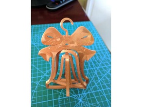 bell giroscopico ornamento arredamento di natale campana 3d print model - Mito3D