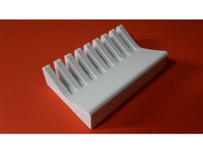 curve soap holder bathroom 3d print model - Mito3D