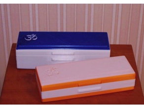 la poitrine de boîte stockage l'encens les conteneurs rangement 3d print model - Mito3D