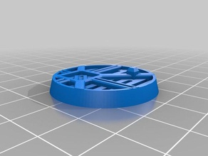 warlayer 32mm bases les jouets jeux warhammer 40k 3d print model - Mito3D