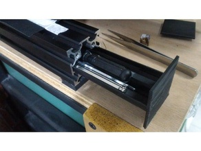 40x40al Schublade passen in 40x40 Aluminium 3d Drucker - Zubehör mini-Schubladen 3d print model - Mito3D